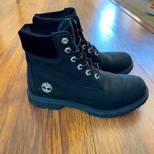 Black Timberland Boots